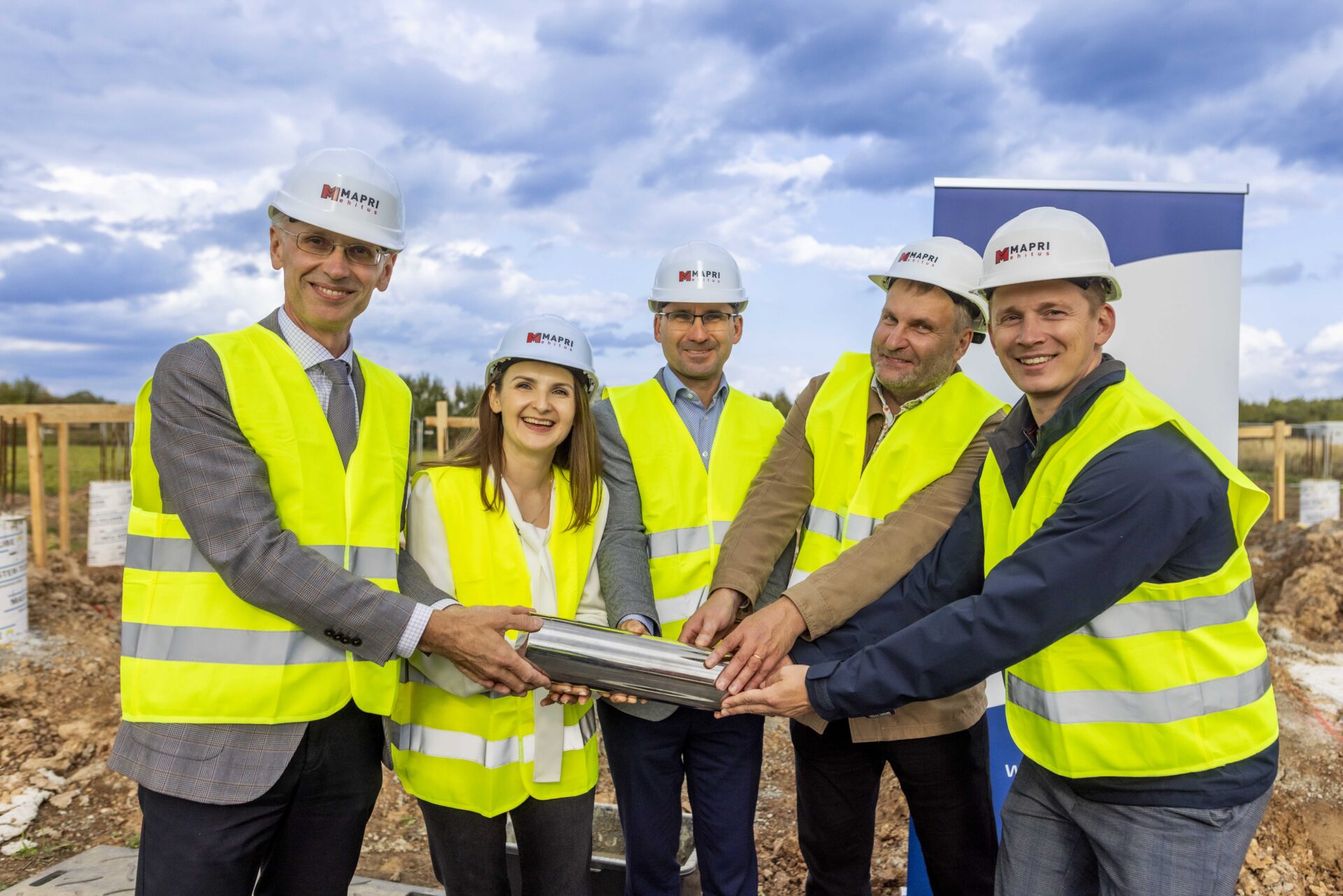 Kaunas logistics center construction